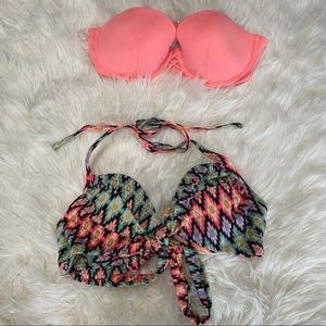 Victoria Secret Bikini Tops 2 for $18 36C
